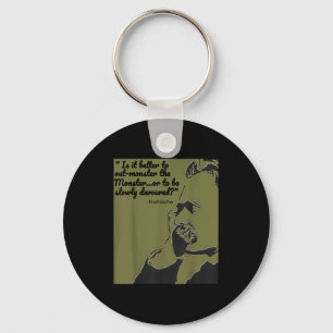 Porte-clés Citation Philosophie Chemise, Nietzsche Citation C