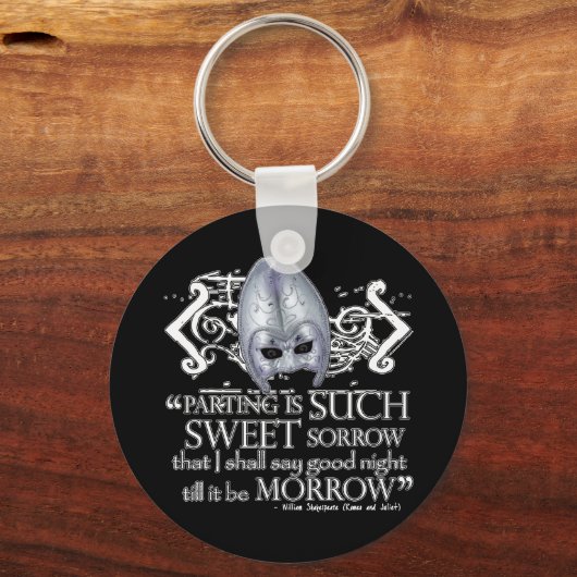 Porte-clés Citation Romeo & Juliet (Recto)