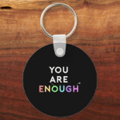 Porte-clés Citation suffisante pour la sensibilisation à la s (Recto)