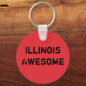 Porte-clés Citation Superbe Illinois  (Recto)