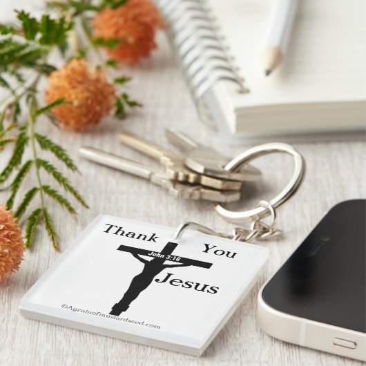 Porte-clés Citations bibliques Inspiration (Devant Droit)