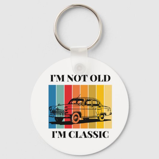 Porte-clés Citer Im Pas Vieux Im Classic Pour Voiture (Recto)