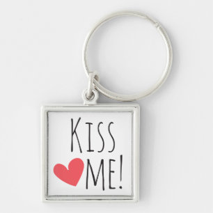 Porte-clés Citez-moi l'amour Citation Cœur Rouge Mariage Mari