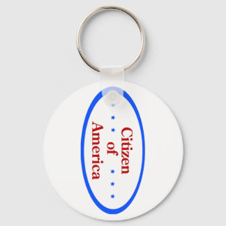 Porte-clés Citoyen d'Amérique