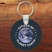 Porte-clés Citoyen de Planet Earth Porte - clé (Recto)