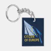 Porte-clés Citoyen d'Europe (Devant gauche)