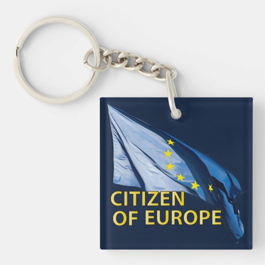 Porte-clés Citoyen d'Europe (Devant)