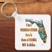 Porte-clés Citoyen Floridien (Recto)