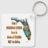 Porte-clés Citoyen Floridien (Dos)