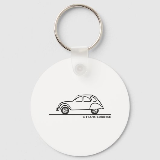 Porte-clés Citroen 2CV (Recto)