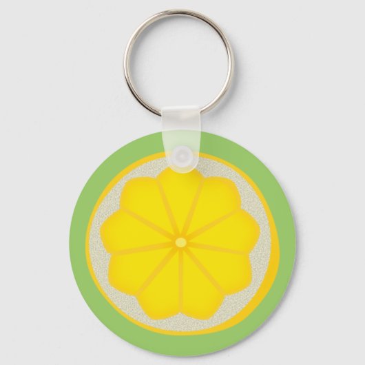 Porte-clés Citron lemon (Recto)