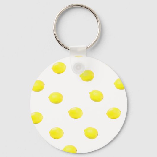 Porte-clés citron motif version 2 (Recto)