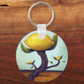Porte-clés Citronnier surréaliste (Recto)