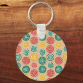 Porte-clés Citrons colorés (Recto)