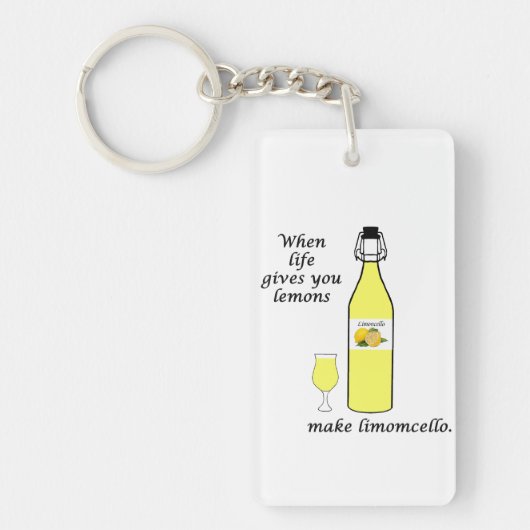 Porte-clés Citrons en limoncello (Devant)