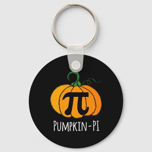 Porte-clés Citrouille amusant Pi Halloween Costume Math Day O (Recto)