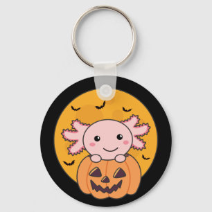 Porte-clés Citrouille Axolotl Amateurs De Beaux Animaux Pour