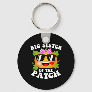 Porte-clés Citrouille Big Soeur Du Patch Fun Halloween Fami