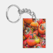 Porte-clés Citrouille coloré (Devant gauche)