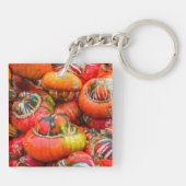 Porte-clés Citrouille coloré (Dos)