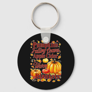 Porte-clés Citrouille Couvertures chaudes au cidre de pomme F