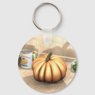 Porte-clés Citrouille de cuisine