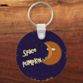 Porte-clés citrouille d'espace (Recto)