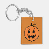 Porte-clés Citrouille d'horreur Halloween (Devant gauche)