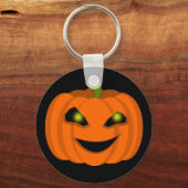 Porte-clés Citrouille effrayante d'Halloween (Recto)