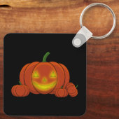 Porte-clés Citrouille Jack-o-lanterne (Verso)