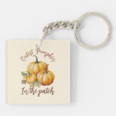 Porte-clés Citrouille le plus précis dans le patch (Dos)