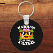 Porte-clés Citrouille Mawmaw Du Patch Funny Halloween Famil (Recto)