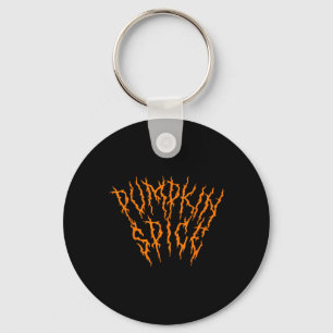 Porte-clés Citrouille Spice Fun Heavy Black Metal Music Hallo