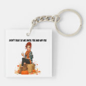 Porte-clés Citrouille Spice Latte - Ms Sass (Dos)