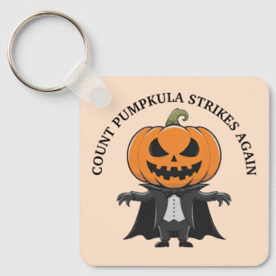 Porte-clés Citrouille Vampire