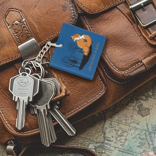 Porte-clés Citrouilles de la forêt Red Fox