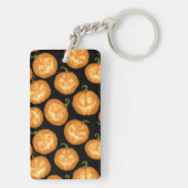 Porte-clés Citrouilles d'Halloween (Dos)