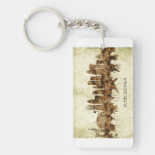 Porte-clés Cityscape Espagne de Barcelone (Devant)