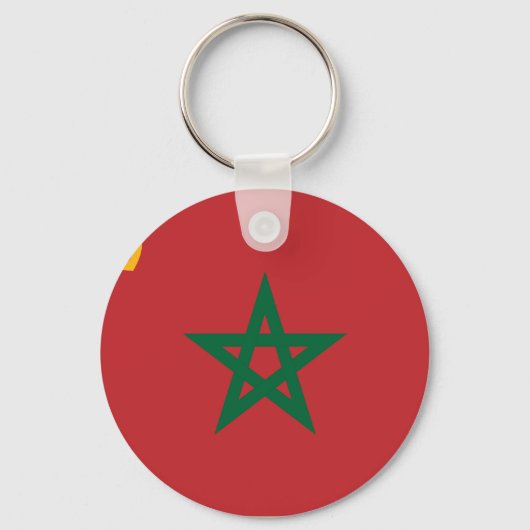 Porte-clés Civil Ensign Maroc, Maroc (Recto)
