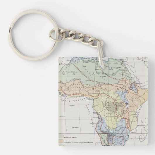 Porte-clés Civilisations de l'Afrique (Devant)