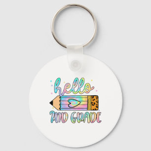 Porte-clés Ck To School Hello 2e année Leopard Tie Dye Penci