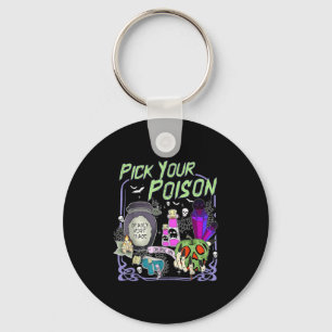 Porte-clés Ck Your Ison Buvez-Moi Halloween Witch Party