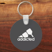 Porte-clés Ckleball Addicted Funny Ckleball  (Recto)