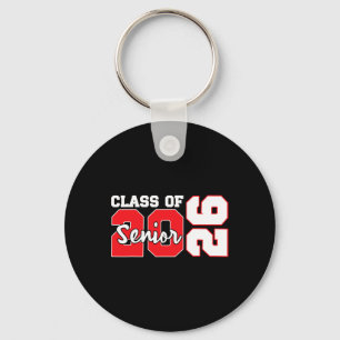 Porte-clés Cl de 2026 Senior Rétro Remise des diplômes 2026 P