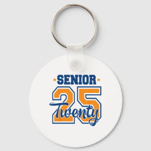 Porte-clés Cl Of 2025 Senior 2025 Graduation Ou Premier Jour 