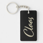 Porte-clés Claas Name whitegold (Devant)