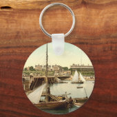 Porte-clés Clacton-on-Sea Pier II, Essex, Angleterre (Verso)