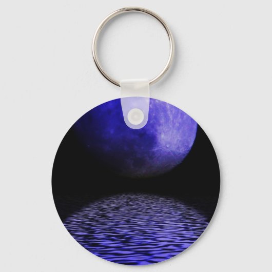 Porte-clés Clair de lune rougeoyant (Recto)
