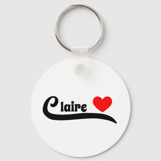 Porte-clés Claire (Recto)