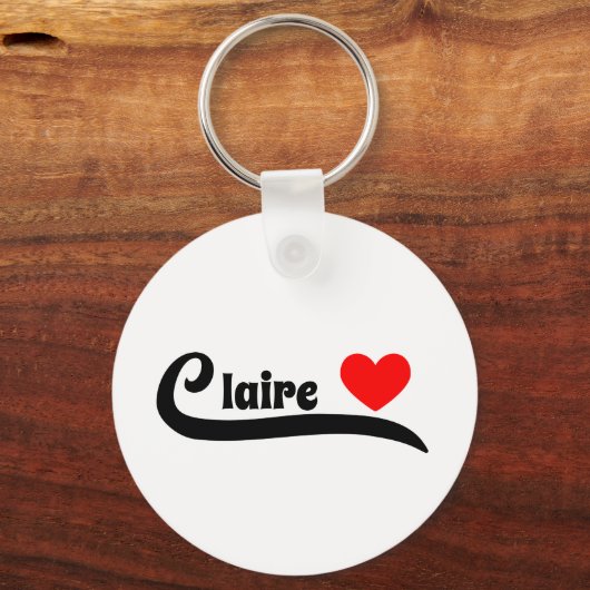 Porte-clés Claire (Recto)